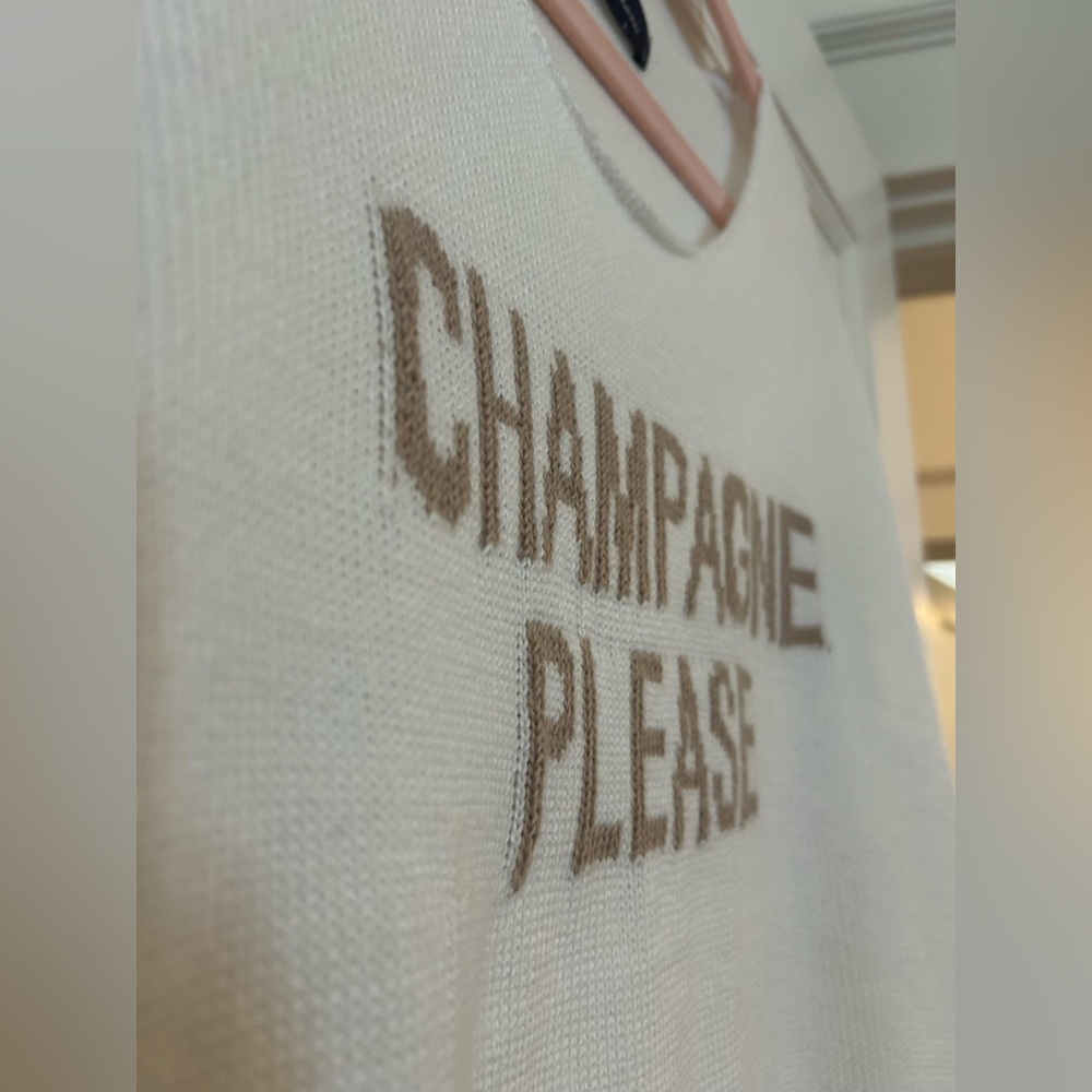 “Champagne Please” KLD Sweater - Picture 4 of 9